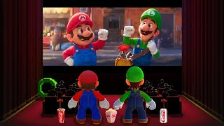 Mario amp Luigi React to the Second SUPER MARIO Bros Movie Trailer [upl. by Elleraj]