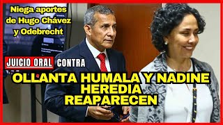 Ollanta Humala y Nadine Heredia  Juicio oral por aportes al Partido Nacionalista de Odebrecht [upl. by Jdavie848]