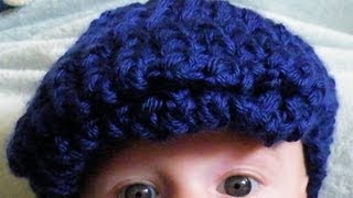 How To Loom Knit a Flat Cap [upl. by Amehsat]