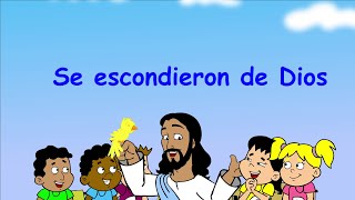 Lección 4 👶 PRIMARIOS 👉 Se escondieron de Dios 😇 2024  Escuela Sabática [upl. by Cerellia]