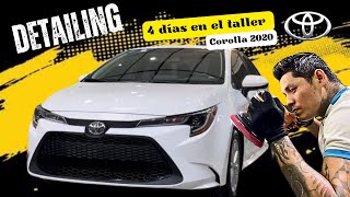 Detailing a este Corolla 2020  lo dejamos como nuevo [upl. by Filmore251]