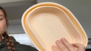 Likiyol Banneton Bread Proofing Basket Review Perfect bread making kit for beginners or experts [upl. by Nyroc]