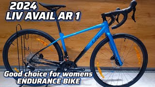 2024 LIV AVAIL AR 1 XS  WEIGHT  WOMENS ENDURANCE BIKE [upl. by Hiltan]