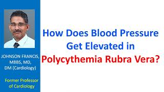 How does blood pressure get elevated in polycythemia rubra vera [upl. by Nickles370]