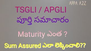 Benefits of TSGLI  APGLI  How to calculate Sum Assured of TSGLI  BONUS Relation to PRC [upl. by Towers765]