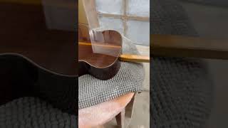 Wenge guitar body is done woodworking luthier guitarmaking artisanguitars music toronto [upl. by Akehsar]