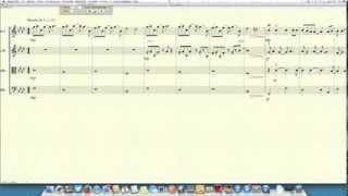 Let it go  Frozen  instrumental version for string quartet [upl. by Lumpkin]