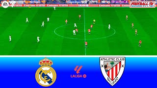 Real Madrid vs Athletic Bilbao  La Liga 2324  Full Match All Goals  EA FC 24 Gameplay PC [upl. by Er]