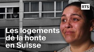 Logements de la honte  la pauvreté en Suisse  RTS [upl. by Selemas230]