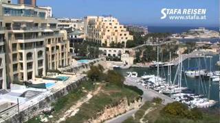 STAFA REISEN Hotelvideo Cavalieri Malta [upl. by Ahsatam]