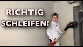 Wände richtig schleifen Neue AkkuGiraffe von FLEX [upl. by Ciccia]