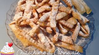 Chiacchiere di Carnevale NapoletaneFrappe o Cenci [upl. by Margy]