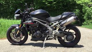 2018 Triumph Speed Triple RS Arrow sound 18 [upl. by Audley]