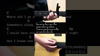 How To Save A Life  The Fray  Easy Guitar Chords Tutorial For Beginners guitarlesson [upl. by Wearing]