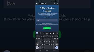 Xempire 05Oct2024 Riddle of the day Code [upl. by Nylidam]