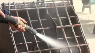 Dustless Blasting Mortar and Concrete [upl. by Monjan]