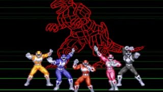 Mighty Morphin Power Rangers SNES Playthrough  NintendoComplete [upl. by Hsital]