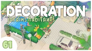 🌳 DÉCORATION des JARDINS des habitants  61  Animal Crossing New Horizons [upl. by Kcirdneh314]