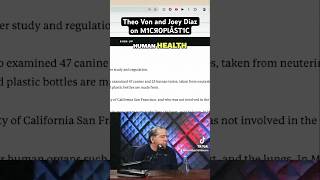 Joey Diaz amp Theo Von on Microplastics in our BODY NUTS 🥜 fyp trending science joeydiaz [upl. by Nnyleak]