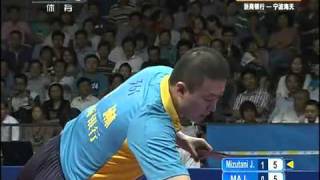 2011 Chinese Super League CCTV  MIZUTANI Jun  MA Lin Full Match 12 [upl. by Anialahs]