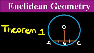 Euclidean Circle Geometry  Theorem 1 [upl. by Nannahs]