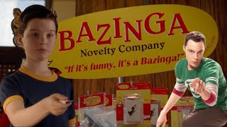 The Origin of Bazinga  Sheldon’s Best Bazinga moments in TBBT  The Coopers [upl. by Nitsew]