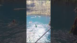 oxman jump cenote kisin mexico [upl. by Tiffa]