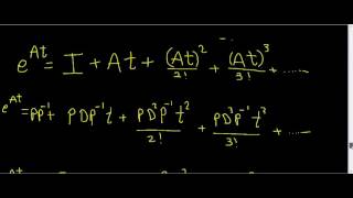 LA  29  Matrix Exponential and its Diagonalization with proof [upl. by Swetlana]