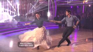 Maksim Chmerkovskiy amp Meryl Davis dancing Viennese Waltz on DWTS 5 12 14 [upl. by Kwok]