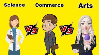 Science VS Commerce VS Arts ❓ shorts [upl. by Morly326]