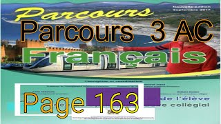 Parcours français 3AC page 163 édition 2024 Utiliser lexpression de la condition page 163 [upl. by Harwin]