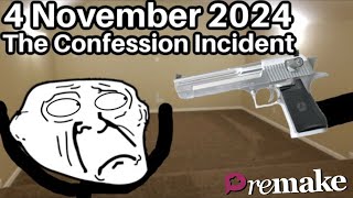 THE CONFESSION INCIDENT PLOTAGON REMAKE [upl. by Nilde]