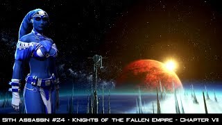 SWTOR Sith Assassin 24  Expansions  Knights of the Fallen Empire  Chapter VII Lady Of Sorrows [upl. by Kinata647]