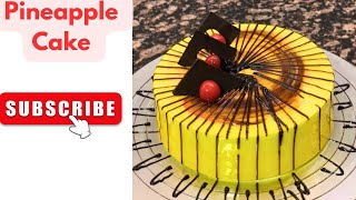 Moist Pineapple Glazed Cake Recipe  Tropical Delight cakerecipe [upl. by Mancino480]