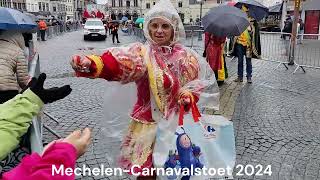 Carnaval Stoet 2024 Mechelen  Belgium [upl. by Devinna578]