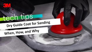 TECH TIPS Dry Guide Coat for Sanding  When How and Why [upl. by Oilegor]