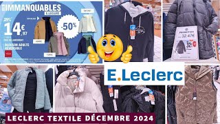 😇 ARRIVAGE LECLERC TEXTILE 50❗️ 30112024 💯 bonplan promotion leclerc haul textile [upl. by Geithner]