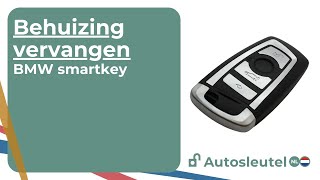 BMW 3knops of 4knops smartkey  Behuizing vervangen [upl. by Obelia]