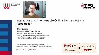 TEASER PerCom Demo 2022  Interactive and Interpretable Online Human Activity Recognition [upl. by Harilda434]