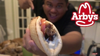 Arbys Gyro Food Challenge [upl. by Salema276]