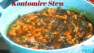 Ghanas Famous Palava Sauce Kontomire and Egusi Stew Recipe  Healthy Sauce Step by Step [upl. by Olaf281]