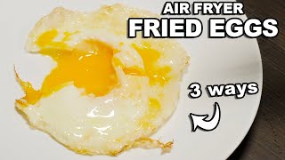 Air Fryer Fried Eggs [upl. by Attennhoj]