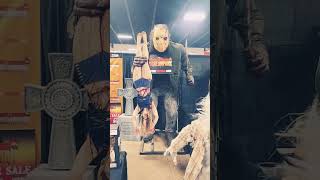 Giant Jason Voorhies  Transworld Philly PA Transworld Horror halloween animatronics [upl. by Burgess]