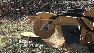 Vermeer SC30TX Stump Grinder [upl. by Jerome451]