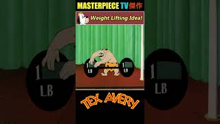 Weight Lifting Droopy vs Spike 🏋  Tex Avery ᴴᴰ [upl. by Retrop]