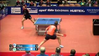 Ruwen Filus vs Mikhail Paykov TTBL SELECTED [upl. by Eelrebmik]