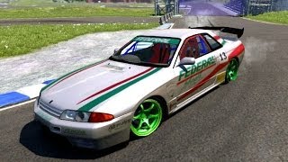 BeamNGDrive Mod  Nissan Skyline R32 BNR32 Crash test [upl. by Nomihs755]