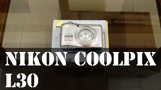 Nikon Coolpix L30 Unboxing amp Full Review Features Performance Samples [upl. by Anialem]