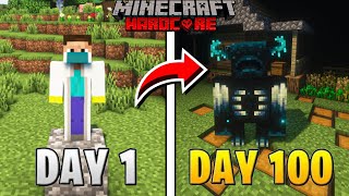 I Survived 100 Days But EveryDay New Challenges Arrives in Minecraft Hardcore  Mcaddon [upl. by Ainesey909]