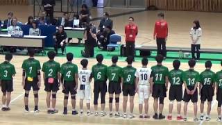 【高校バレー】東海札幌 Ｘ 岩見沢緑陵 平成30年度春高バレー北海道予選男子準決勝 平成30年度春高バレー北海道地区予選 [upl. by Hcone]